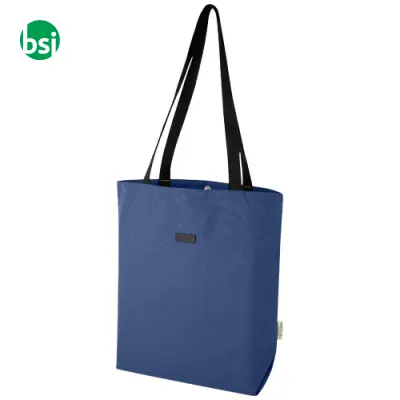 Joey GRS recycled canvas versatile tote bag 14L  - 130042 - Immagine 7