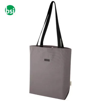 Joey GRS recycled canvas versatile tote bag 14L  - 130042 - Immagine 9