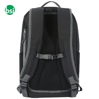 Aqua 15'' GRS recycled water resistant laptop backpack - 130043 - Immagine 4