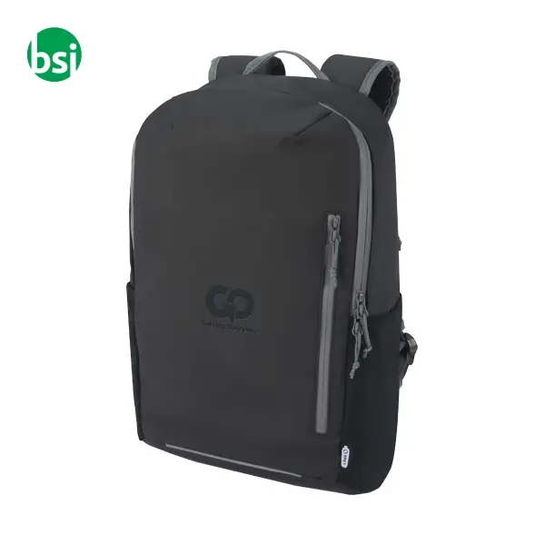 Aqua 15'' GRS recycled water resistant laptop backpack - 130043 -  2