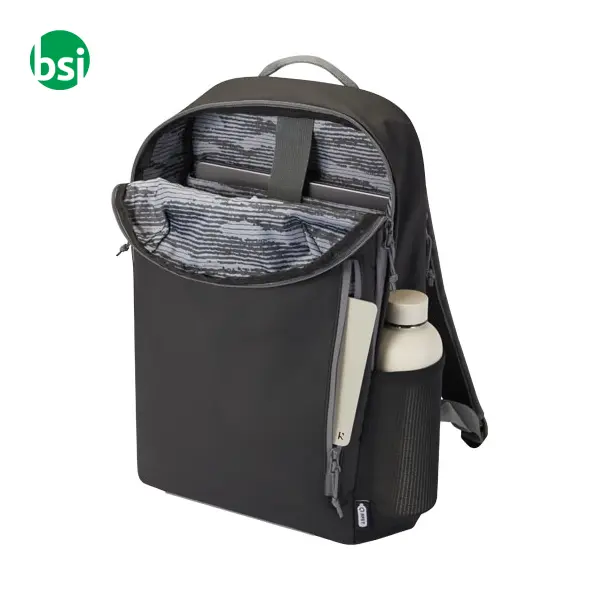 Aqua 15'' GRS recycled water resistant laptop backpack - 130043 -  6