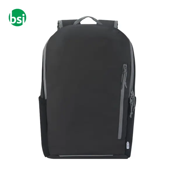 Aqua 15'' GRS recycled water resistant laptop backpack - 130043 -  3