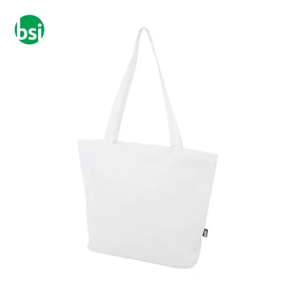 Panama GRS recycled zippered tote bag 20L -  6
