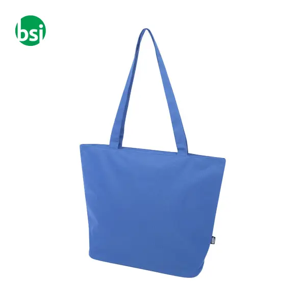 Panama GRS recycled zippered tote bag 20L -  7