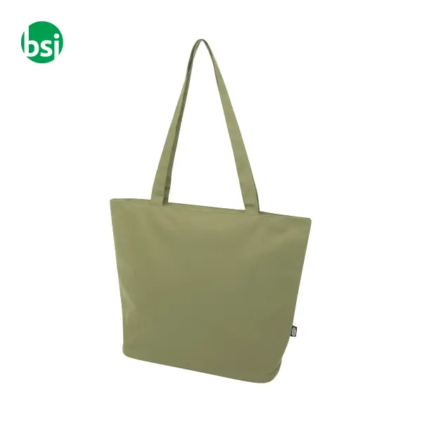 Panama GRS recycled zippered tote bag 20L -  9