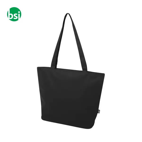 Panama GRS recycled zippered tote bag 20L -  11