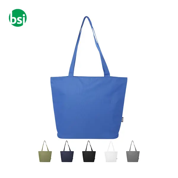 Panama GRS recycled zippered tote bag 20L -  1