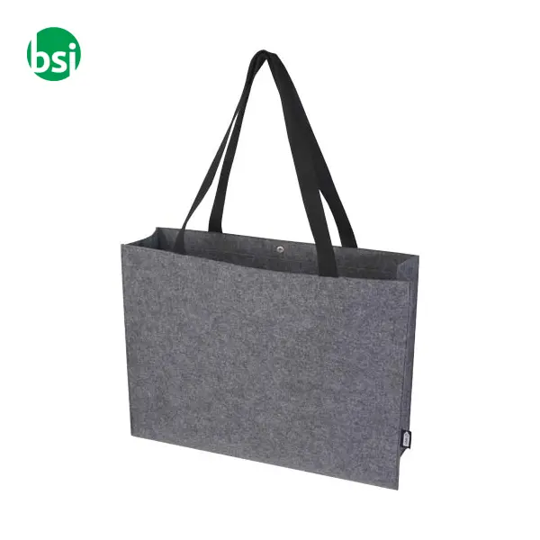 Felta GRS recycled felt gusset tote bag 20L -  1