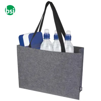 Felta GRS recycled felt gusset tote bag 20L - Immagine 5