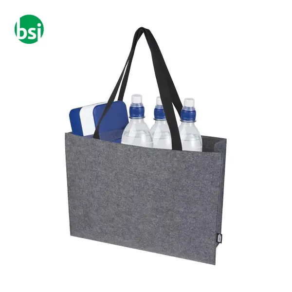 Felta GRS recycled felt gusset tote bag 20L -  5