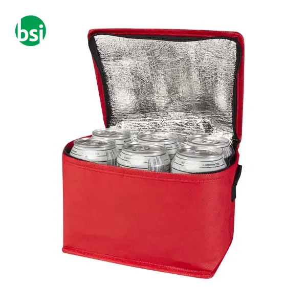 Spectrum 6-can recycled non-woven cooler bag 4L -  7