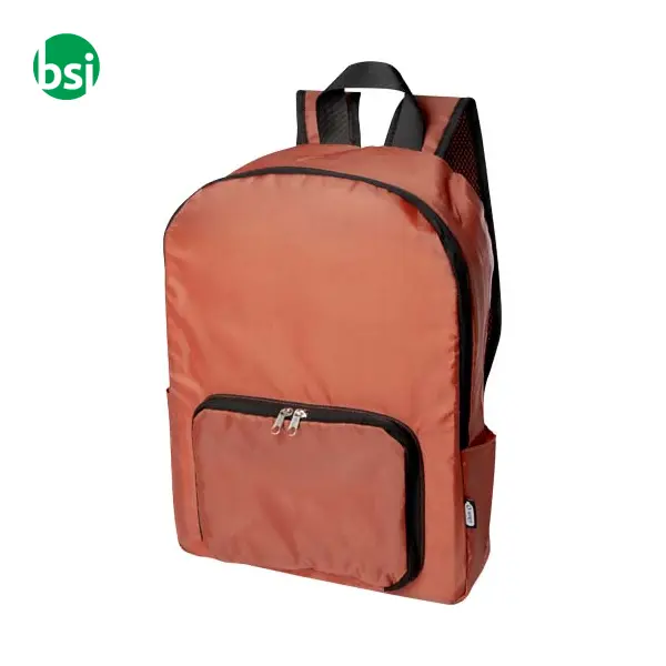 EcoFold RPET foldable backpack 15L -  7
