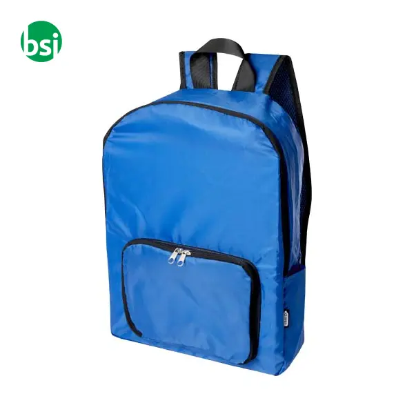 EcoFold RPET foldable backpack 15L -  8