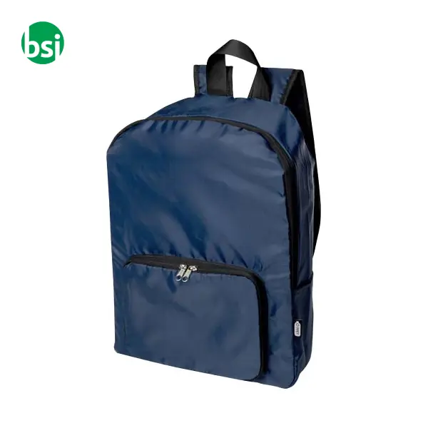EcoFold RPET foldable backpack 15L -  9