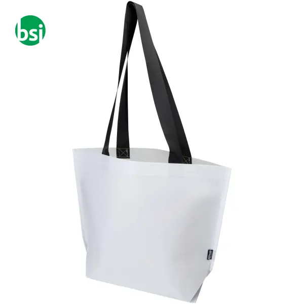 Duo 18L recycled double-layer laminated fabric tote bag -  7