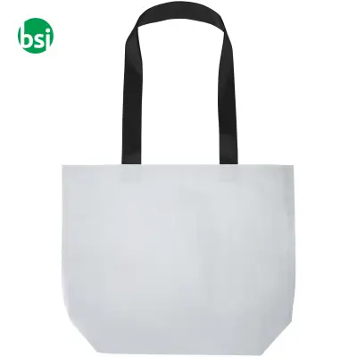 Duo 18L recycled double-layer laminated fabric tote bag - Immagine 4