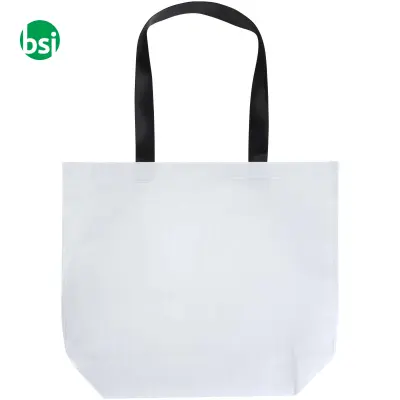 Duo 30L recycled double-layer laminated oversized tote bag - Immagine 4
