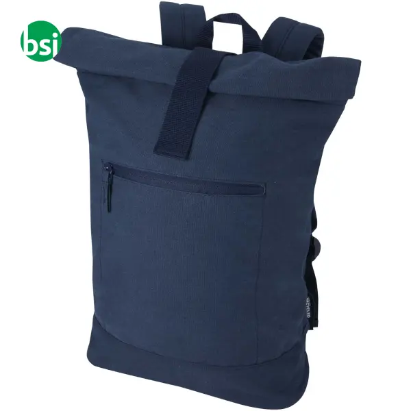 16L Recanvas recycled material 14'' laptop rolltop rucksack -  10