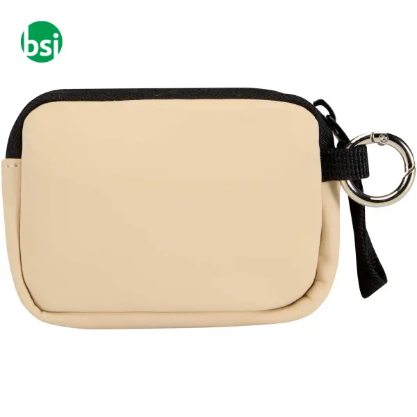 Recycled GRS wallet with your own logo RESI PLUS -  3
