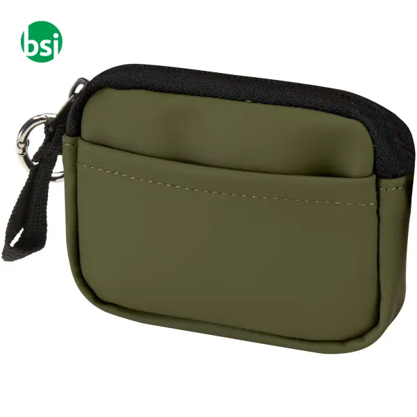 Recycled GRS wallet with your own logo RESI PLUS -  9