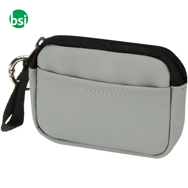 Recycled GRS wallet with your own logo RESI PLUS -  10