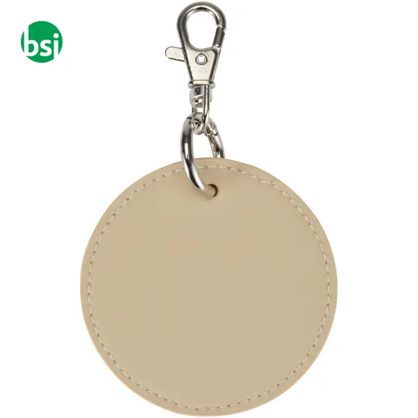 GRS round charm keyring printed RESI PLUS -  2