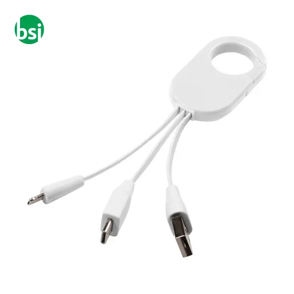 Troop 3-in-1 charging cable ABS Plastic - 134993 -  1