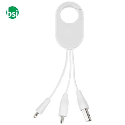 Troop 3-in-1 charging cable ABS Plastic - 134993 - Immagine 3