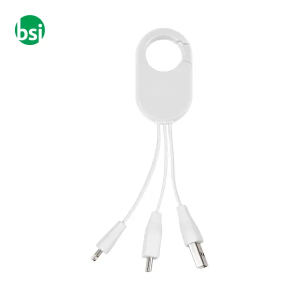 Troop 3-in-1 charging cable ABS Plastic - 134993 -  3