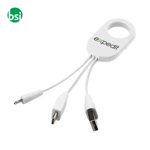 Troop 3-in-1 charging cable ABS Plastic - 134993 -  2