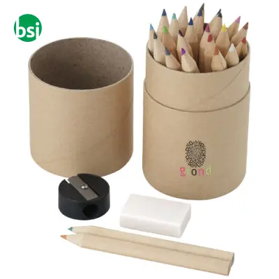 Woodby 26-piece coloured pencil set  - 544405 - Immagine 2