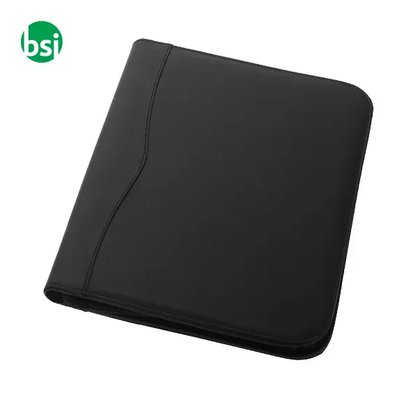 Ebony A4 zippered portfolio Imitation leather - 119986 -  5
