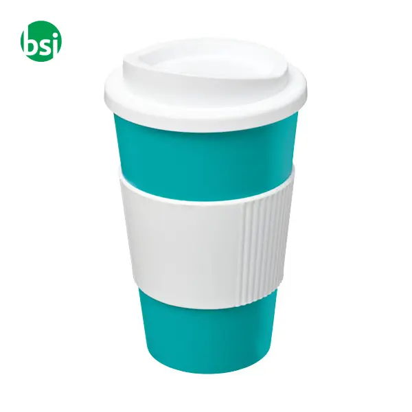 Americano 350ml insulated tumbler with grip  - 210002 -  24
