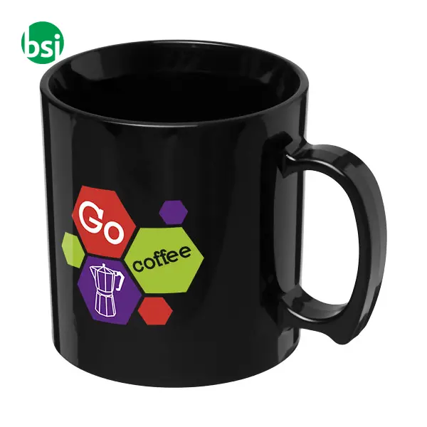 Standard 300ml plastic mug SAN Plastic - 210014 -  2