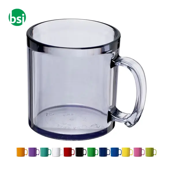 Standard 300ml plastic mug SAN Plastic - 210014 -  1