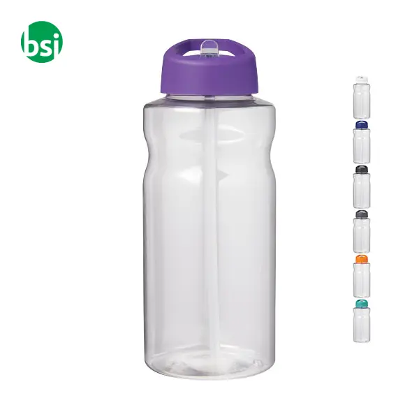 H2O Active Big Base 1 litre spout lid sport bottle - 210176 -  1