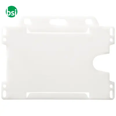 Vega recycled plastic card holder - Immagine 4