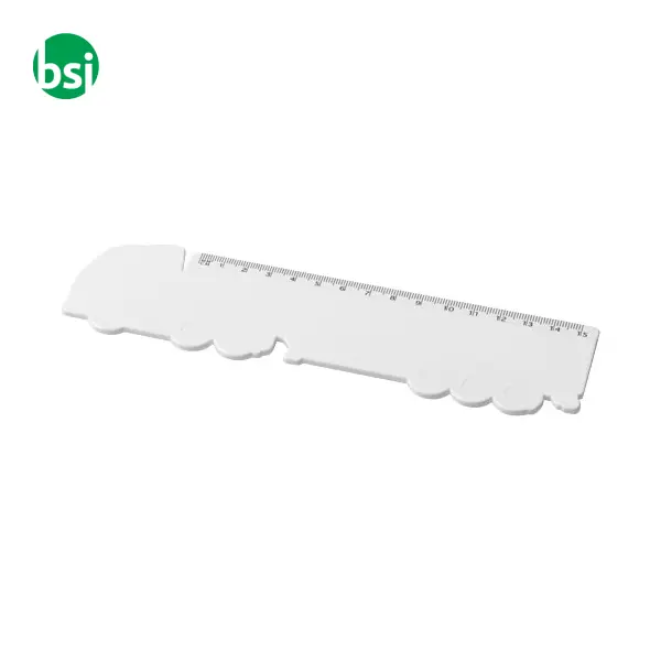 Tait 15 cm lorry-shaped recycled plastic ruler -  2