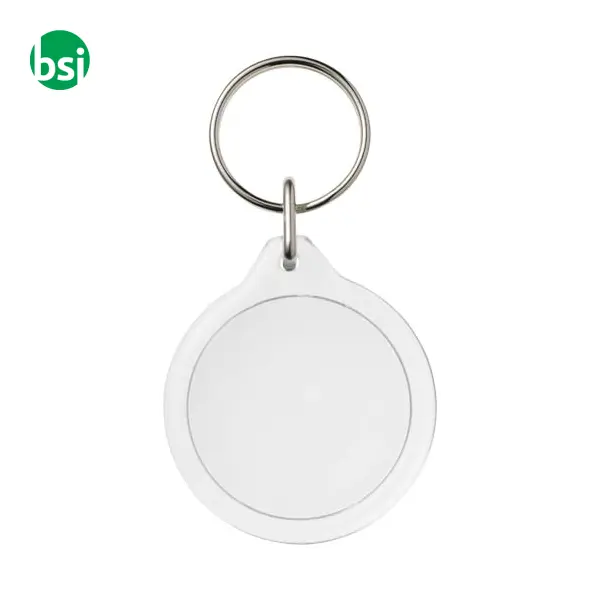 Orb I7 round keychain GPPS Plastic Paper - 210552 -  2