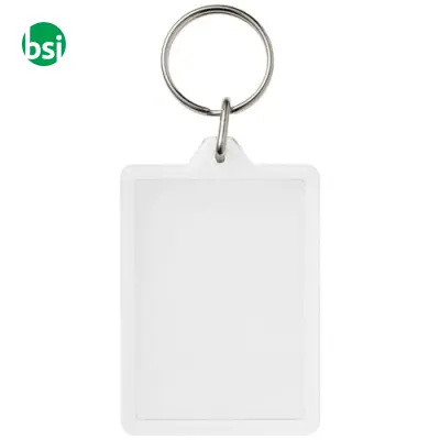 Vito C1 rectangular keychain GPPS Plastic Paper - 210561 - Immagine 2