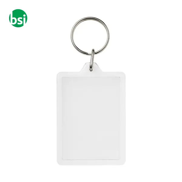 Vito C1 rectangular keychain GPPS Plastic Paper - 210561 -  2