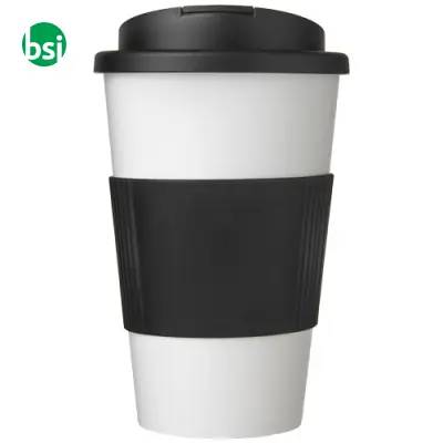 Americano 350ml tumbler with grip & spill-proof lid  - 210696 - Immagine 3