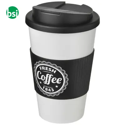 Americano 350ml tumbler with grip & spill-proof lid  - 210696 - Immagine 2