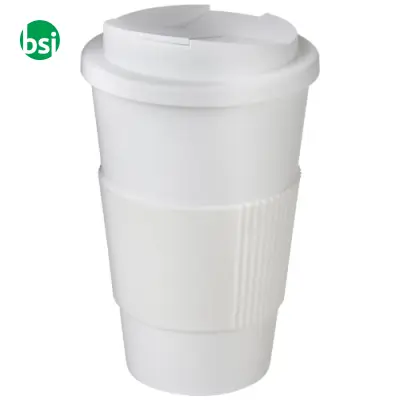 Americano 350ml tumbler with grip & spill-proof lid  - 210696 - Immagine 9