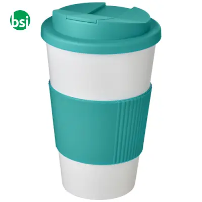 Americano 350ml tumbler with grip & spill-proof lid  - 210696 - Immagine 10