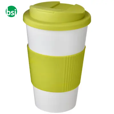Americano 350ml tumbler with grip & spill-proof lid  - 210696 - Immagine 11