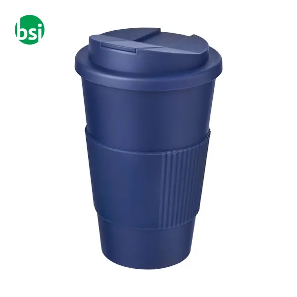 Americano 350ml tumbler with grip & spill-proof lid  - 210696 -  17
