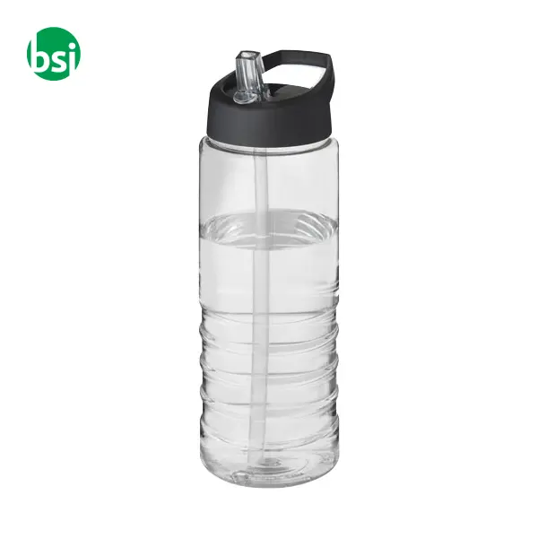 H2O Active Treble 750ml spout lid sport bottle -  4