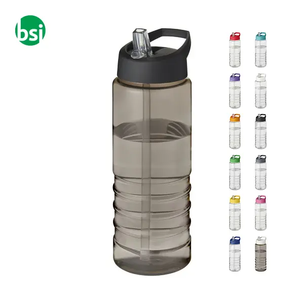 H2O Active Treble 750ml spout lid sport bottle -  1