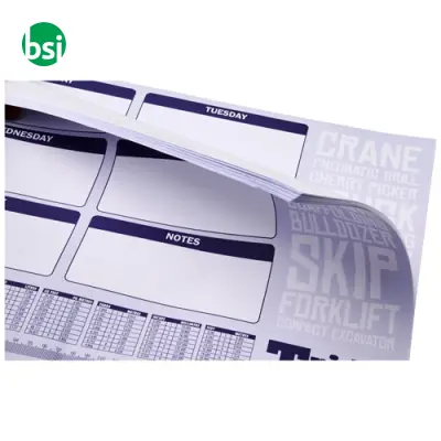 Desk-Mate A2 notepad Paper 80gr Cardboard 461gr - 21200 - Immagine 3